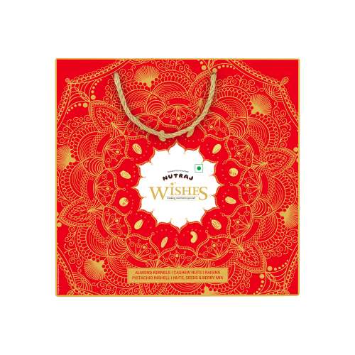Nutraj: Wishes Healthy Bloom   800gm Diwali Gift Box