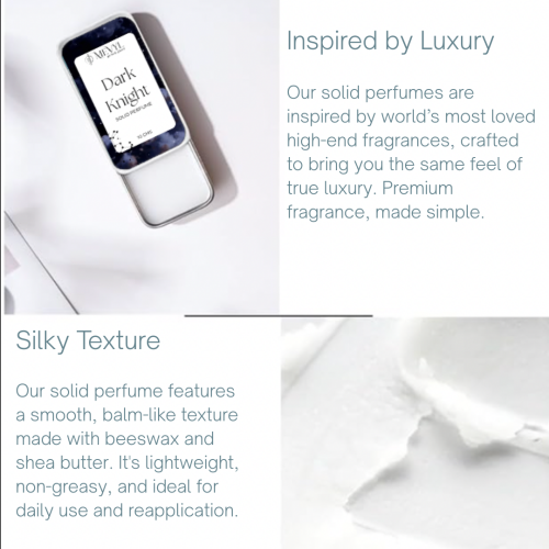 Mevyl: Dark Knight Solid Perfume  10gm