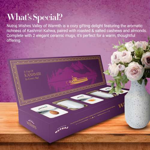 Nutraj: Wishes Valley of Warmth   500gm Diwali Gift Box