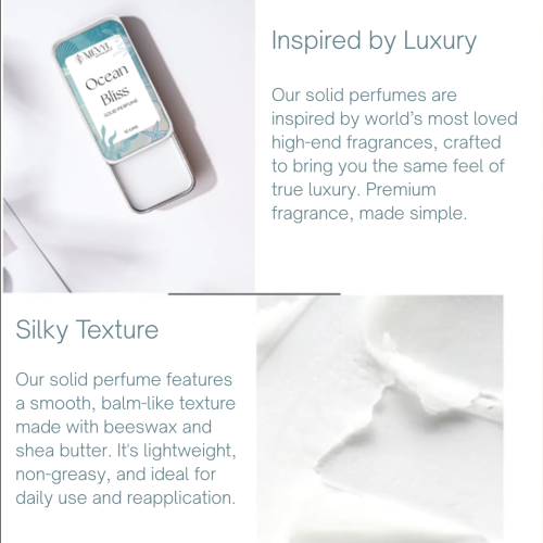 Mevyl: Ocean Bliss Solid Perfume  10gm