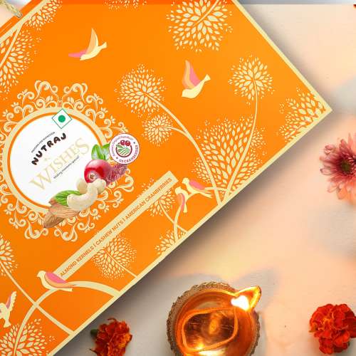 Nutraj: Wishes Birds of Bliss   300gm Diwali Gift Box