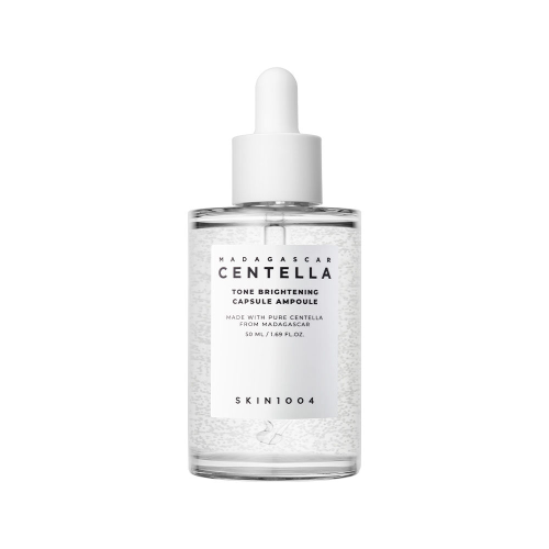 SKIN1004: Madagascar Centella Tone Brightening Capsule Ampoule | Calming Care | Sensitive Skin | Hydrating | Glow Boost | 50ml