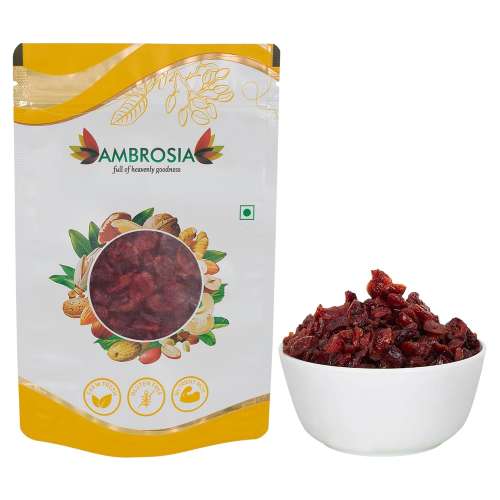 Ambrosia: Dried Cranberry- 250gm Ambrosia: Dried Cranberry- 250gm