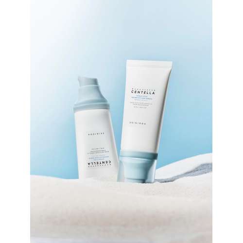 SKIN1004: Madagascar Centella Hyalu-Cica Water-Fit Sun Serum  | Calming Care | Sensitive Skin | UV Protection | Daily Sunscreen | 15ml