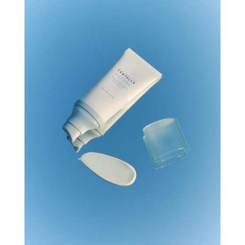 SKIN1004: Madagascar Centella Hyalu-Cica Water-Fit Sun Serum  | Calming Care | Sensitive Skin | UV Protection | Daily Sunscreen | 15ml