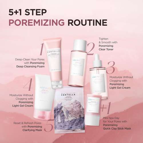 SKIN1004: Madagascar Centella Poremizing Fresh Ampoule  | Calming Care | Sensitive Skin | Hydrating | Glow Boost | 100ml
