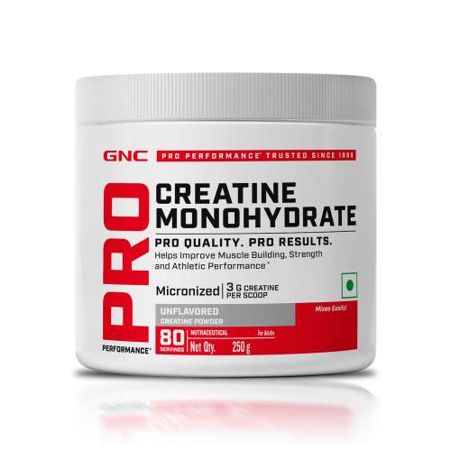 GNC: Pro Performance Creatine Monohydrate | Boosts Athletic Performance | 250gm