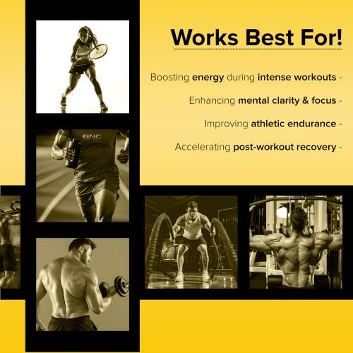 GNC: Pro Performance Pre-Workout | Boosts Energy & Endurance |   1.5gm L-Arginine | 3.5gm Beta-Alanine | 0.2gm Caffeine |Lemon | 360gm
