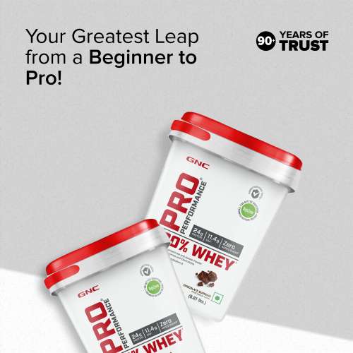 GNC: Pro Performance 100% Whey Protein Powder | Boosts Strength & Endurance  | 24gm Protein | 5.5gm BCAA | Chocolate Supreme | 4Kg