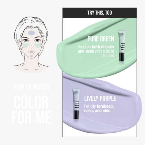 tfit: Cotton Veil Makeup Base 02 Lively Purple -  Face Base 30ml