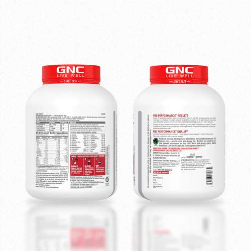 GNC: Pro Performance 100% Whey Protein Powder | Boosts Strength & Endurance | 24gm Protein | 5.5gm BCAA | Mango Smoothie | 4 lbs