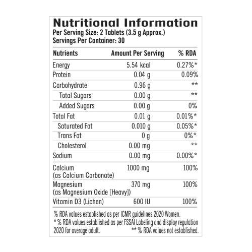 GNC: Calcium Plus With Magnesium & Vitamin D3 | Strengthens Bones |   1000mg Per Serving | 60 Capsules
