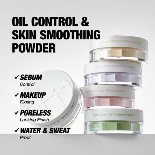 tfit: Translucent Set Finishing Powder 01 White 7gm