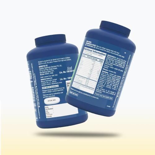 GNC: Triple Strength Fish Oil Omega 3 Capsules for Men & Women | 900mg EPA & DHA  GNC: Triple Strength Fish Oil Omega 3 Capsules for Men & Women | 900mg EPA & DHA