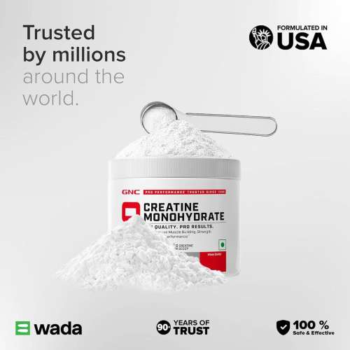 GNC: Pro Performance Creatine Monohydrate | Boosts Athletic Performance|  100gm GNC: Pro Performance Creatine Monohydrate | Boosts Athletic Performance|  100gm