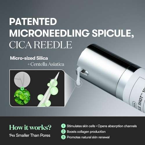VT Cosmetics: Reedle Shot 300 | Intensive Micro-Needling | Skin Renewal | Anti-Aging | Deep Penetration | 30ml