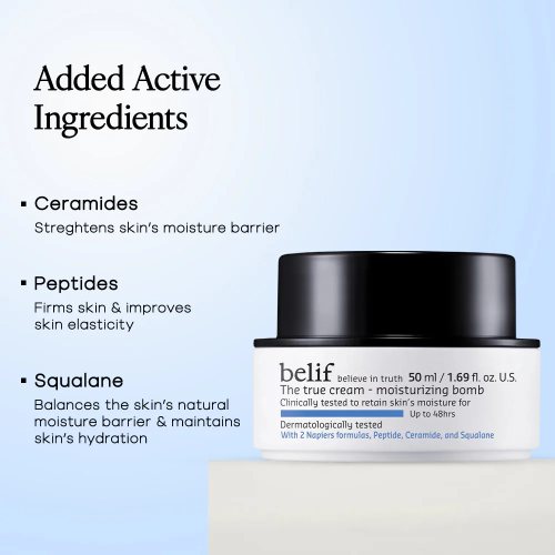 Belif: The true cream - moisturizing bomb  50ml