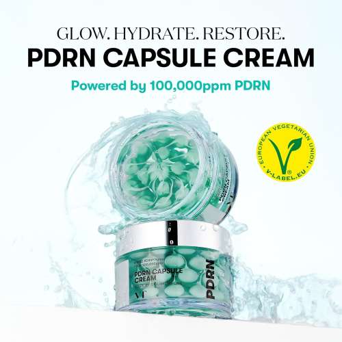 VT Cosmetics: PDRN Capsule Cream | PDRN | Skin Repair | Elasticity Boost | Deep Hydration | 50ml