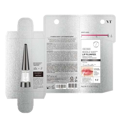 VT Cosmetics: Reedle Shot Lip Plumper Expert | Lip Volumizing | Intensive Micro-Needling | Plump Lips | Advanced Formula | 0.15oz