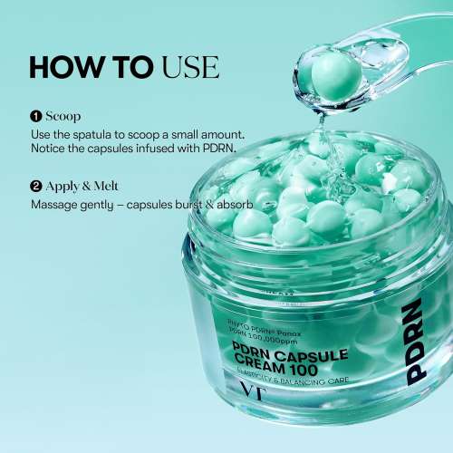 VT Cosmetics: PDRN Capsule Cream | PDRN | Skin Repair | Elasticity Boost | Deep Hydration | 50ml