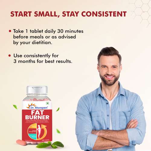 Dr. Morepen: Fat Burner Tablets - 60 Tablets