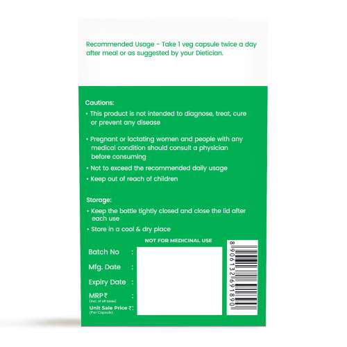 Dr. Morepen: Veg Omega 3 6 7 9 Capsules 500mg for Healthy Heart, Brain & Joints - 60 Veg Capsules Pack of 2