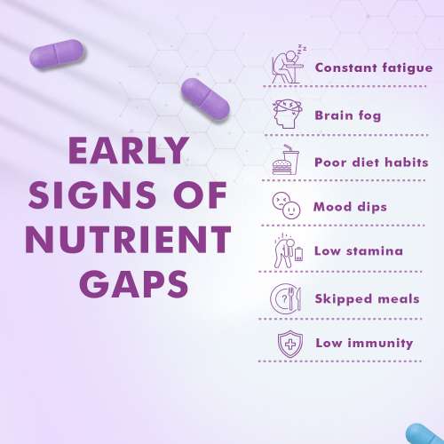 Dr. Morepen: Multivitamins for Women with Calcium & Herbal Extracts for Energy & Immunity Boost - 60 Veg Tablets Pack of 2