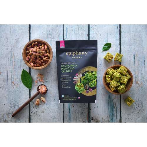 Epiphany: California Pistachio Crunch   77gm Epiphany: California Pistachio Crunch   77gm