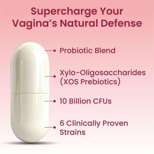 Vlado's Himalayan Organics: Vlado's Himalayan Organics Vaginal Probiotics for Women pH Balance with Prebiotics & Lactobacillus Probiotic Blend - Vaginal Health Supplement - I PromoteVaginal Odor & Vaginal Flora - 60 Veg Capsules