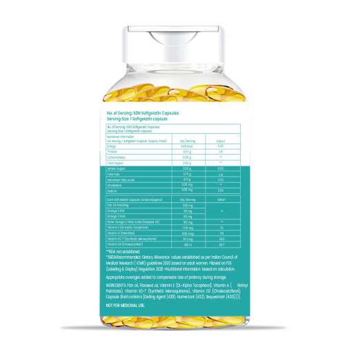 Dr. Morepen: Omega 3 Deep Sea Fish Oil - 60 Softgels
