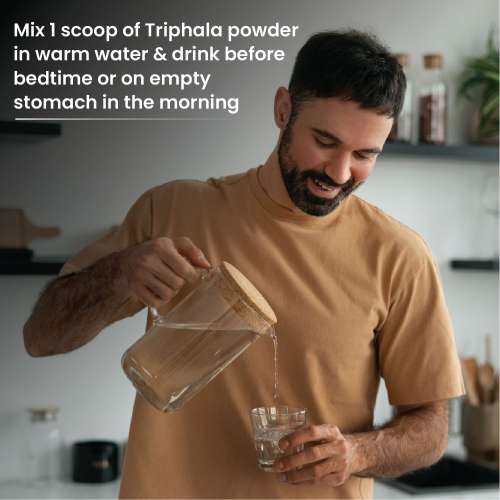 Vlado's Himalayan Organics:  Triphala Powder - 100 GM | Triphala Churna For Gut, Immune & Intestinal Health | Colon & Digestion, For Balanced Bowel & Gut Health, Contains Bioactives and Antioxidants, GMP & NPOP Certified Organic I Helps Relieve Constipation | Herbal Supplement | Qui