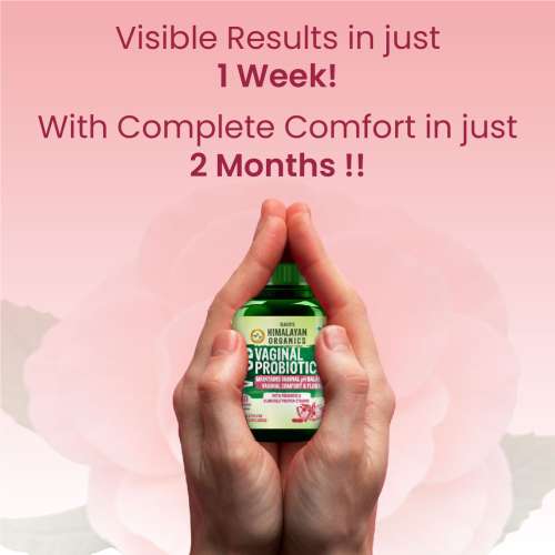 Vlado's Himalayan Organics: Vlado's Himalayan Organics Vaginal Probiotics for Women pH Balance with Prebiotics & Lactobacillus Probiotic Blend - Vaginal Health Supplement - I PromoteVaginal Odor & Vaginal Flora - 60 Veg Capsules