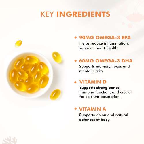 Dr. Morepen: COD Liver Oil Capsules - 100 Capsules