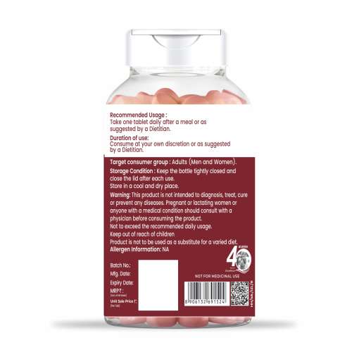 Dr. Morepen: Iron & Zinc Tablets - Immunity & Hemoglobin Booster - 60 Tablets