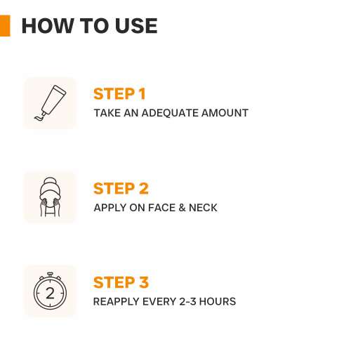 Dermatouch: Multivitamin SPF 50 PA+++ Sunscreen Gel - 50gm