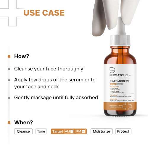 Dermatouch: Kojic Acid 2% Serum 30ML