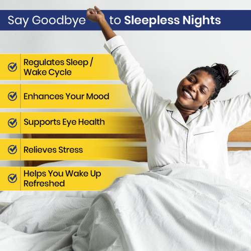 Vlado's Himalayan Organics: Melatonin 10mg + Tagar 250mg | Potent Sleep Aid Formula | 120 Veg Tablets