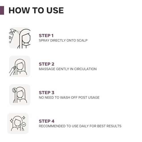 Dermatouch: DERMATOUCH ACTIVES 2% ROSEMARY WATER HAIR SPRAY - 50ML PACK OF 2