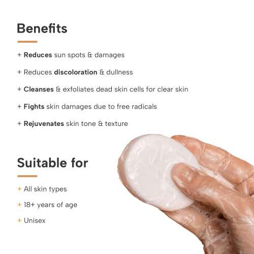 Dermatouch: DERMATOUCH Kojic Acid 1% Soap with Glutathione | For Pigmentation & Sun damage | Soap for Men & Women | Suitable for All Skin Types | 75gm  Pack of 6