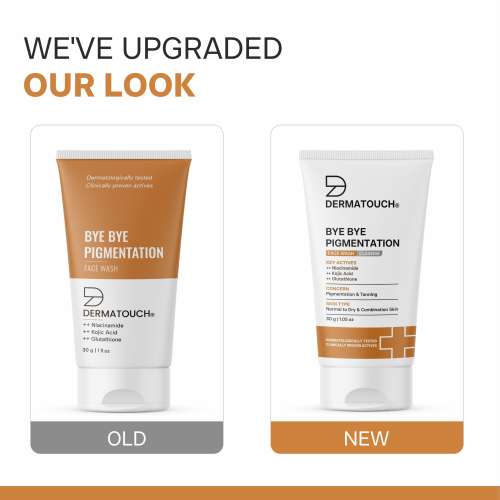 Dermatouch: Dermatouch Bye Bye Pigmentation Face Wash - 30gm  Pack Of 2