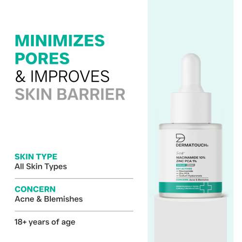 Dermatouch: 10% Niacinamide Serum for Acne & Blemishes 20ML