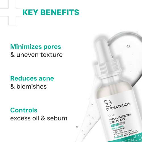 Dermatouch: 10% Niacinamide Serum for Acne & Blemishes 30ML