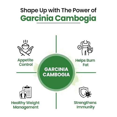 Vlado's Himalayan Organics: Garcinia Cambogia Supplement for Weight Management - 60 Veg Capsules