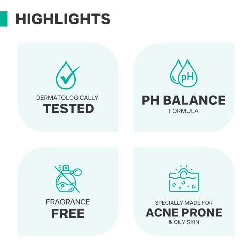 Dermatouch: Dermatouch Salicylic Acid 2% Face Wash | For Acne & Oil Control | Suitable To All Skin Types | For Both Men & Women | 100ml  Pack Of 3