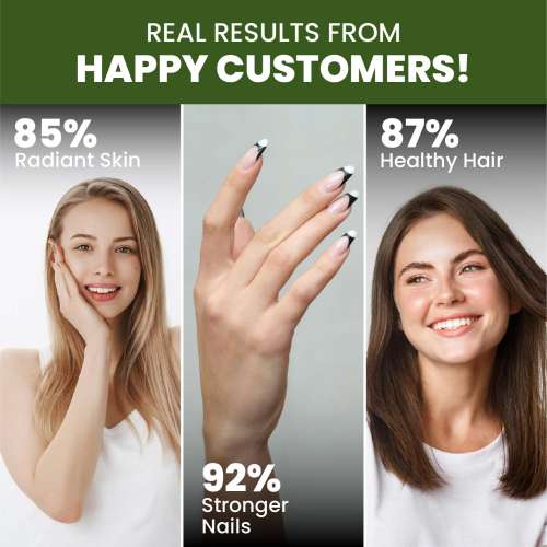 Vlado's Himalayan Organics: Biotin 10,000 mcg Supplement with Keratin, Amino Acids & Multivitamin - 120 Veg Tablets