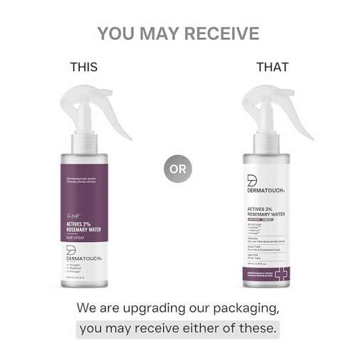 Dermatouch: DERMATOUCH ACTIVES 2% ROSEMARY WATER HAIR SPRAY - 200ML PACK OF 2