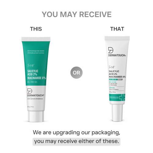 Dermatouch: Salicylic Acid 2% Niacinamide 6% Anti-Acne Oil Free Gel - 30gm