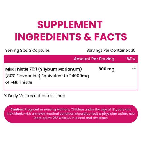 Vlado's Himalayan Organics: Vlado's Himalayan Organics Milk Thistle Extract Detox Supplement For Men And Women With 800Mg Of Silybum Marianum For Healthy Liver | Helps in Cleanse Liver - 60 Vegetarian Capsules