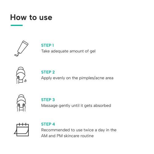 Dermatouch: Salicylic Acid 2% Niacinamide 6% Anti-Acne Oil Free Gel - 30gm