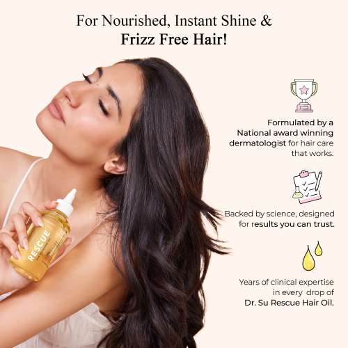 DR. SU: Dr. Su Rescue Hair Nourishing oil  50ml